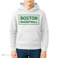 Boston Basketball Kids Hoodie thumb 4