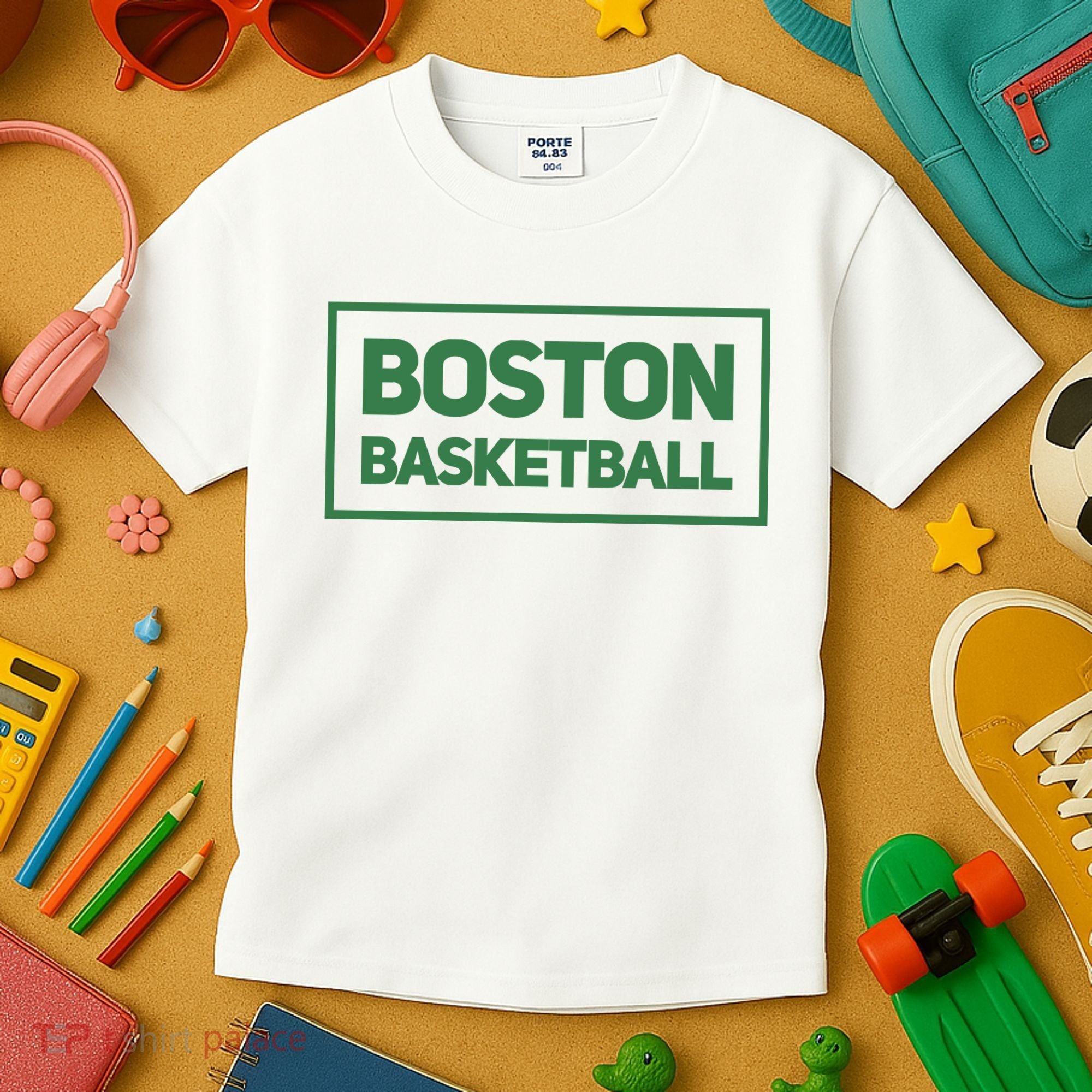 Boston Basketball Kids T-Shirt