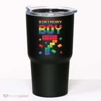 Birthday Boy 7 Years Old Seven Master Builder Building Lover Tumbler thumb 0