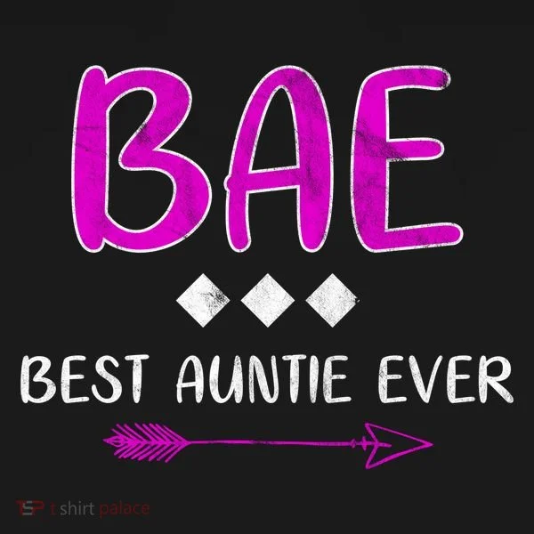 Bae Best Auntie Ever Doggie Tank