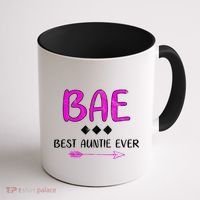 Bae Best Auntie Ever Coffee Mug thumb 1