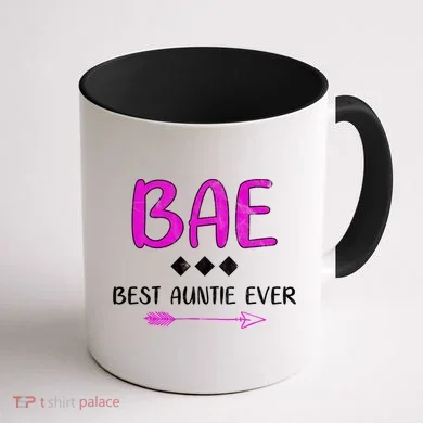 Bae Best Auntie Ever Coffee Mug back