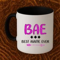 Bae Best Auntie Ever Coffee Mug thumb 2