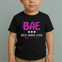Bae Best Auntie Ever Toddler T-Shirt thumb 2