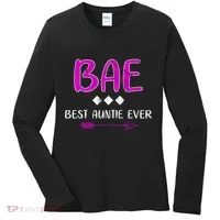 Bae Best Auntie Ever Women's Long Sleeve Shirt thumb 0