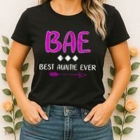 Bae Best Auntie Ever Women's T-Shirt thumb 2