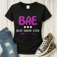 Bae Best Auntie Ever Women's T-Shirt thumb 3