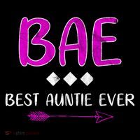 Bae Best Auntie Ever Kids Hoodie thumb 5