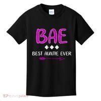 Bae Best Auntie Ever Kids T-Shirt thumb 0