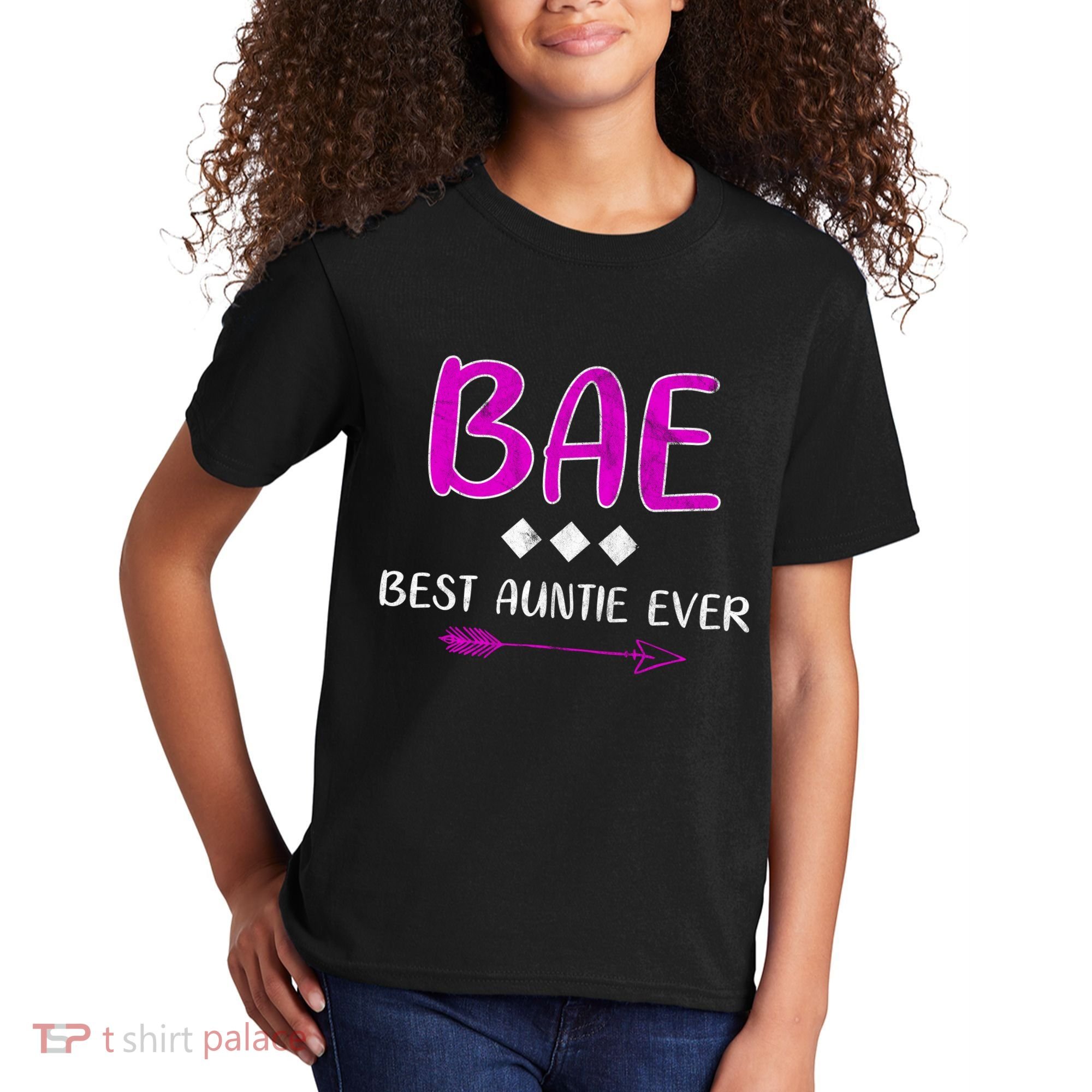 Bae Best Auntie Ever Kids T-Shirt