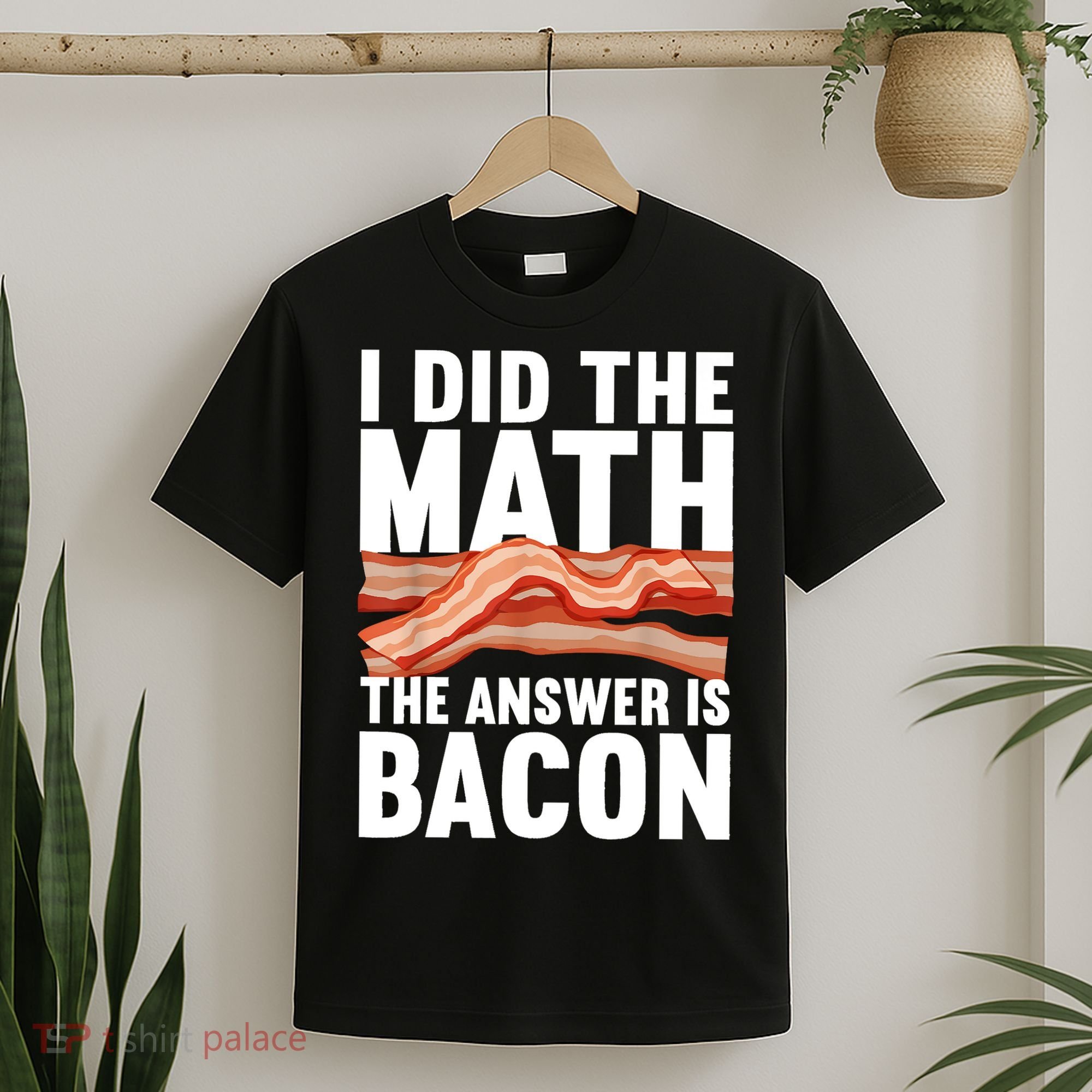 Best Bacon Art For Women Food Pork Meat Bacon Lovers T-Shirt