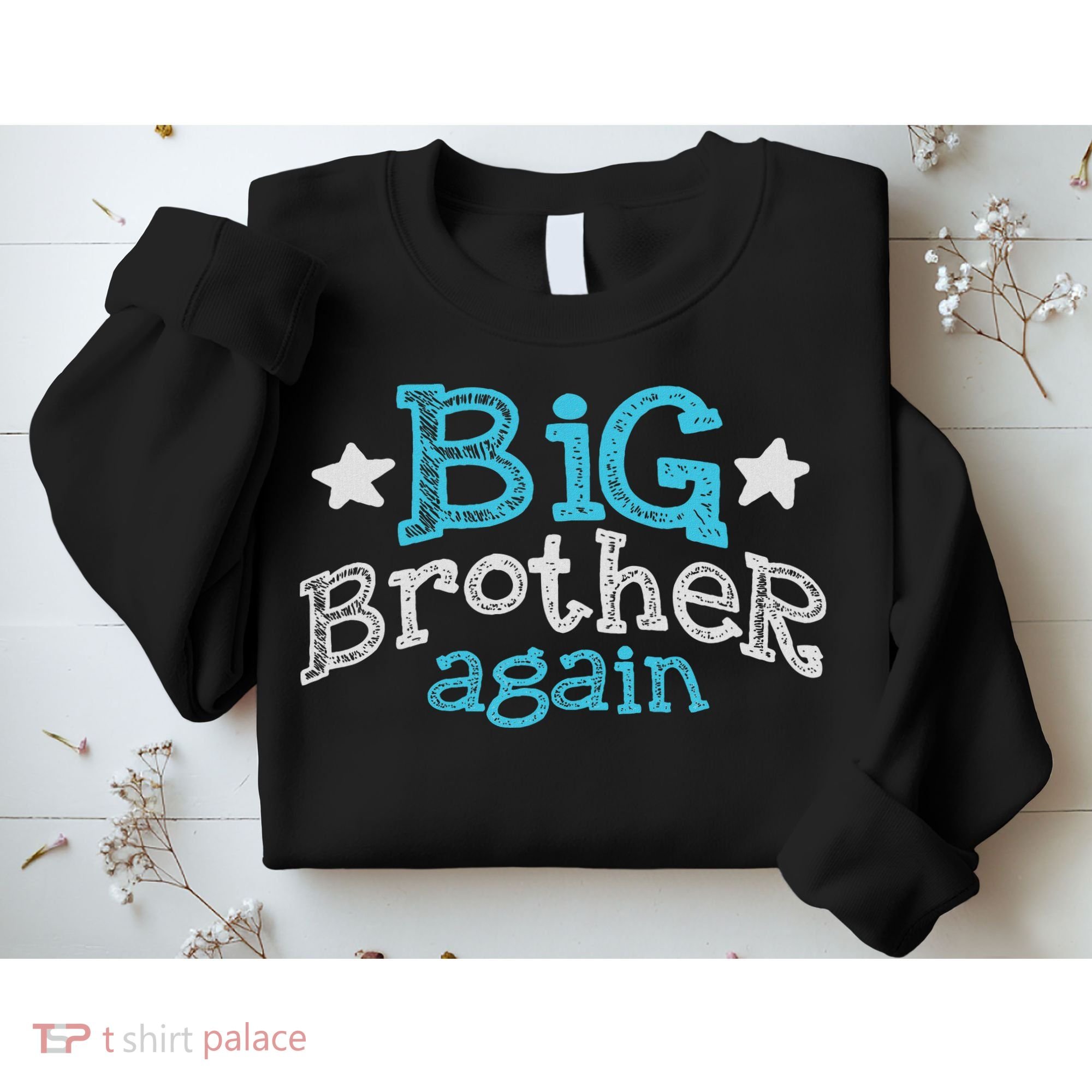 Big Brother Again Sibling Older Son Gift Boy Sweatshirt