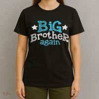 Big Brother Again Sibling Older Son Gift Boy T-Shirt thumb 4