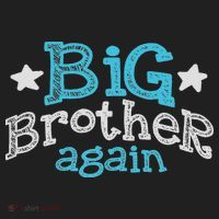 Big Brother Again Sibling Older Son Gift Boy Beanie thumb 2