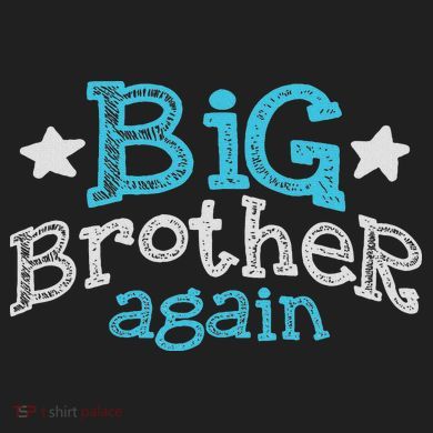 Big Brother Again Sibling Older Son Gift Boy 12oz Stainless Steel Coffee Mug