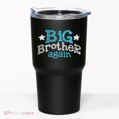 Big Brother Again Sibling Older Son Gift Boy Tumbler