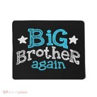 Big Brother Again Sibling Older Son Gift Boy Mousepad thumb 0