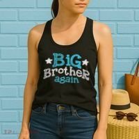 Big Brother Again Sibling Older Son Gift Boy Women's Tank Top thumb 2