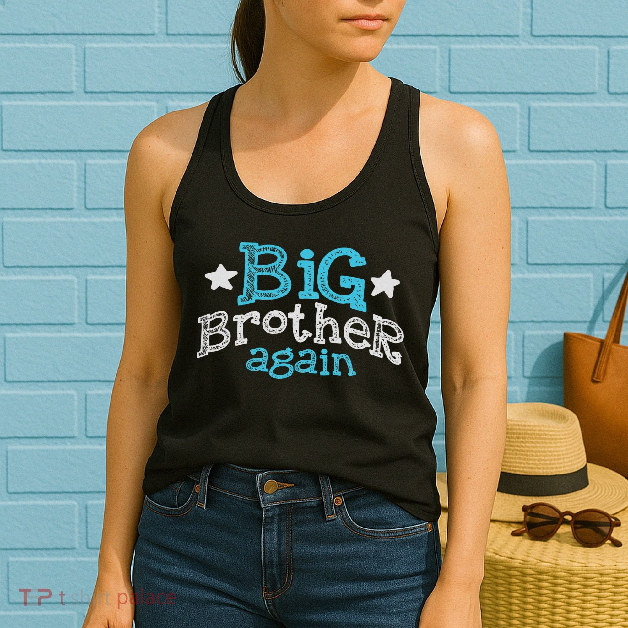 Big Brother Again Sibling Older Son Gift Boy Women's Tank Top