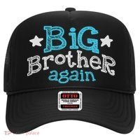 Big Brother Again Sibling Older Son Gift Boy Hat thumb 0