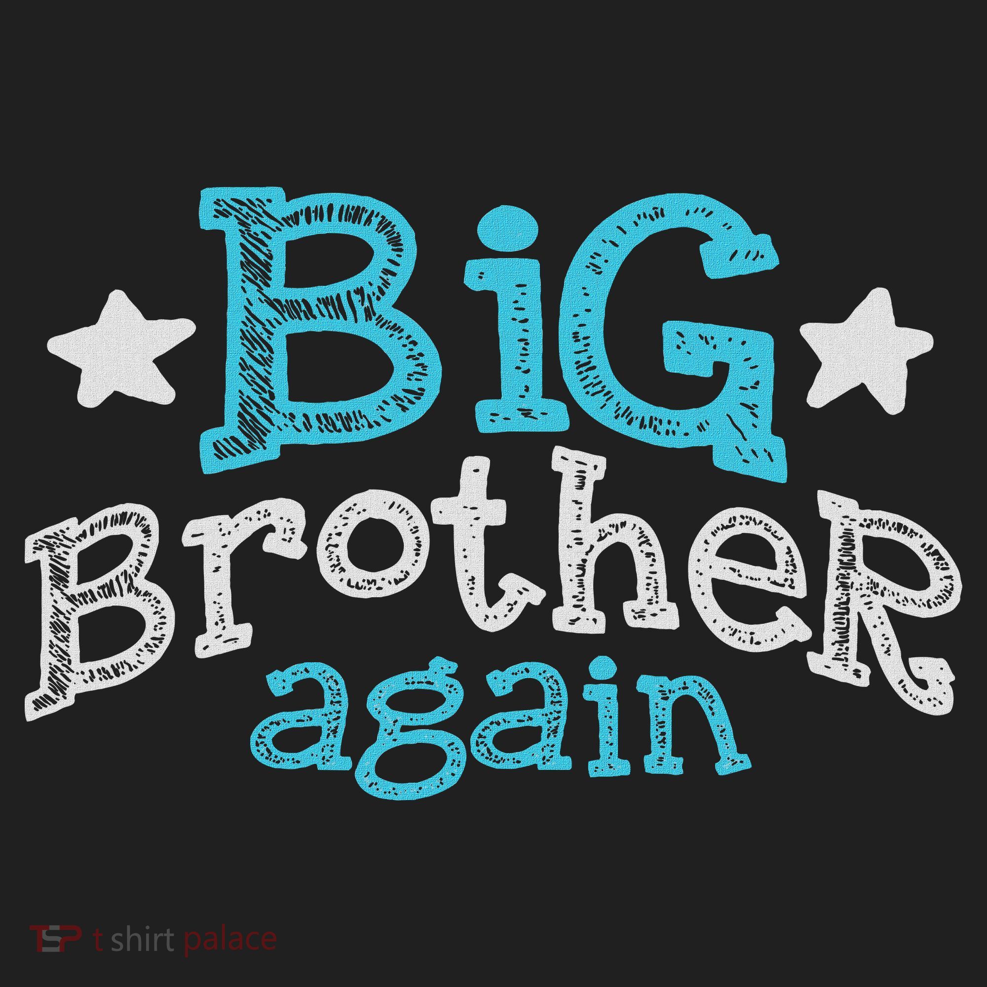 Big Brother Again Sibling Older Son Gift Boy Golf Towel