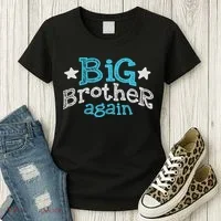 Big Brother Again Sibling Older Son Gift Boy Women's T-Shirt thumb 3