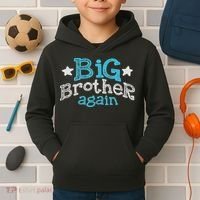 Big Brother Again Sibling Older Son Gift Boy Kids Hoodie thumb 2