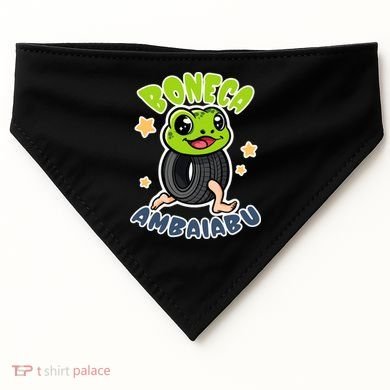 Brainrot Boneca Ambalabu USA-Made Doggie Bandana