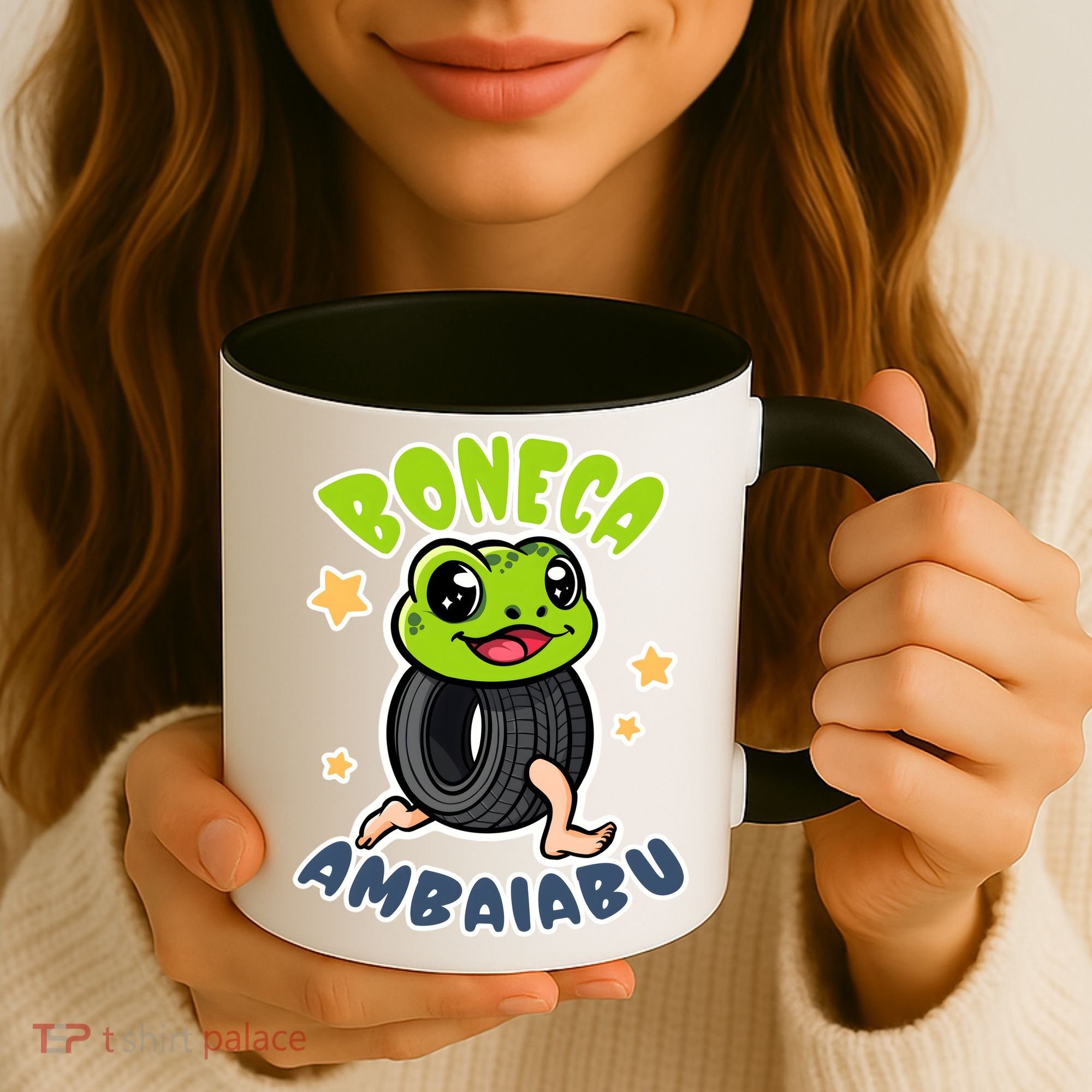 Brainrot Boneca Ambalabu Coffee Mug