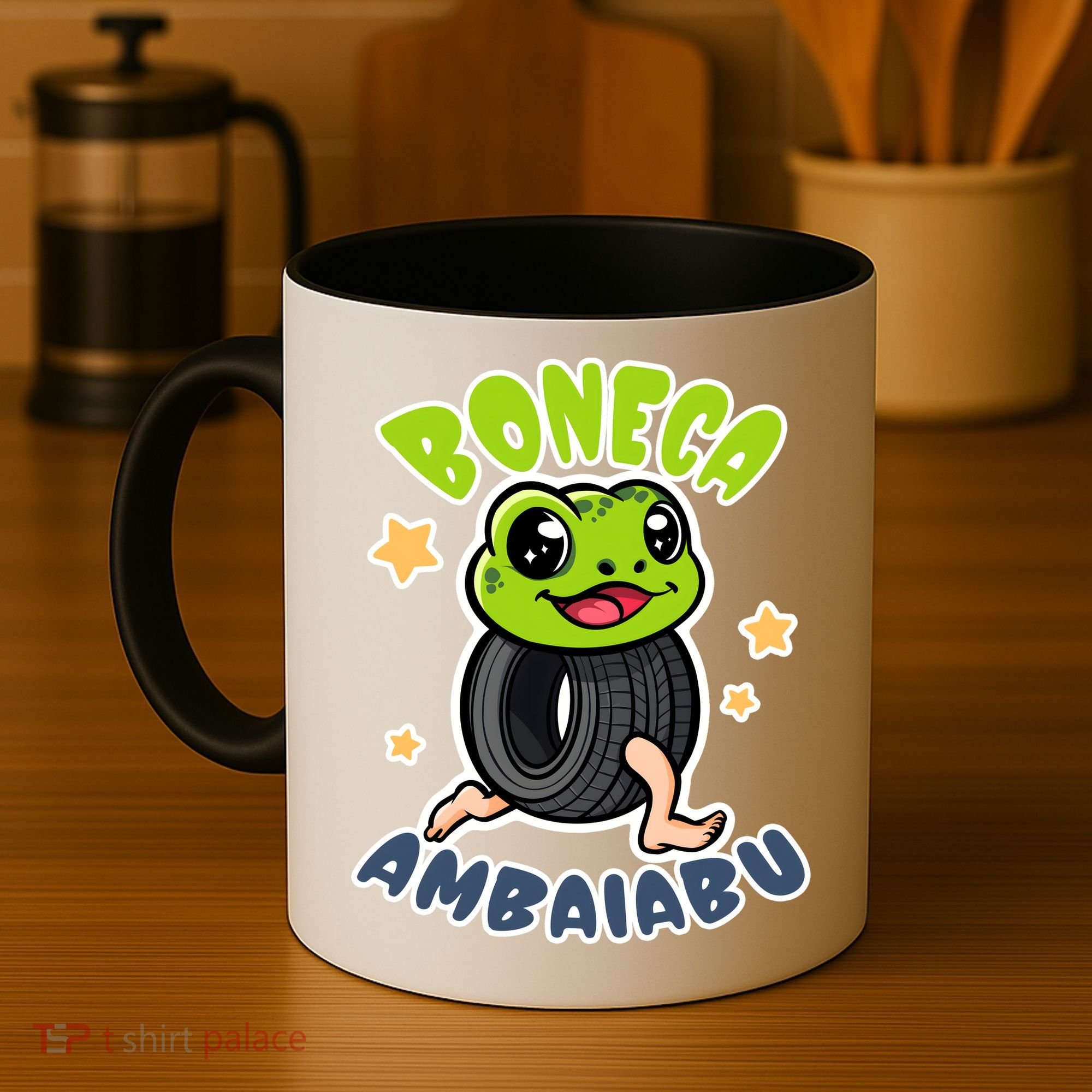 Brainrot Boneca Ambalabu Coffee Mug