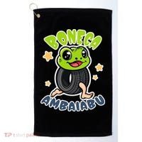 Brainrot Boneca Ambalabu Golf Towel thumb 0