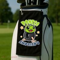 Brainrot Boneca Ambalabu Golf Towel thumb 2