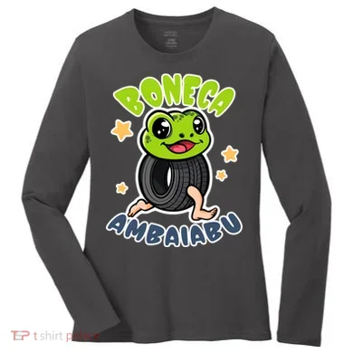 Brainrot Boneca Ambalabu Women's Long Sleeve Shirt