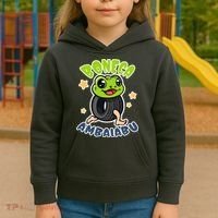 Brainrot Boneca Ambalabu Kids Hoodie thumb 3