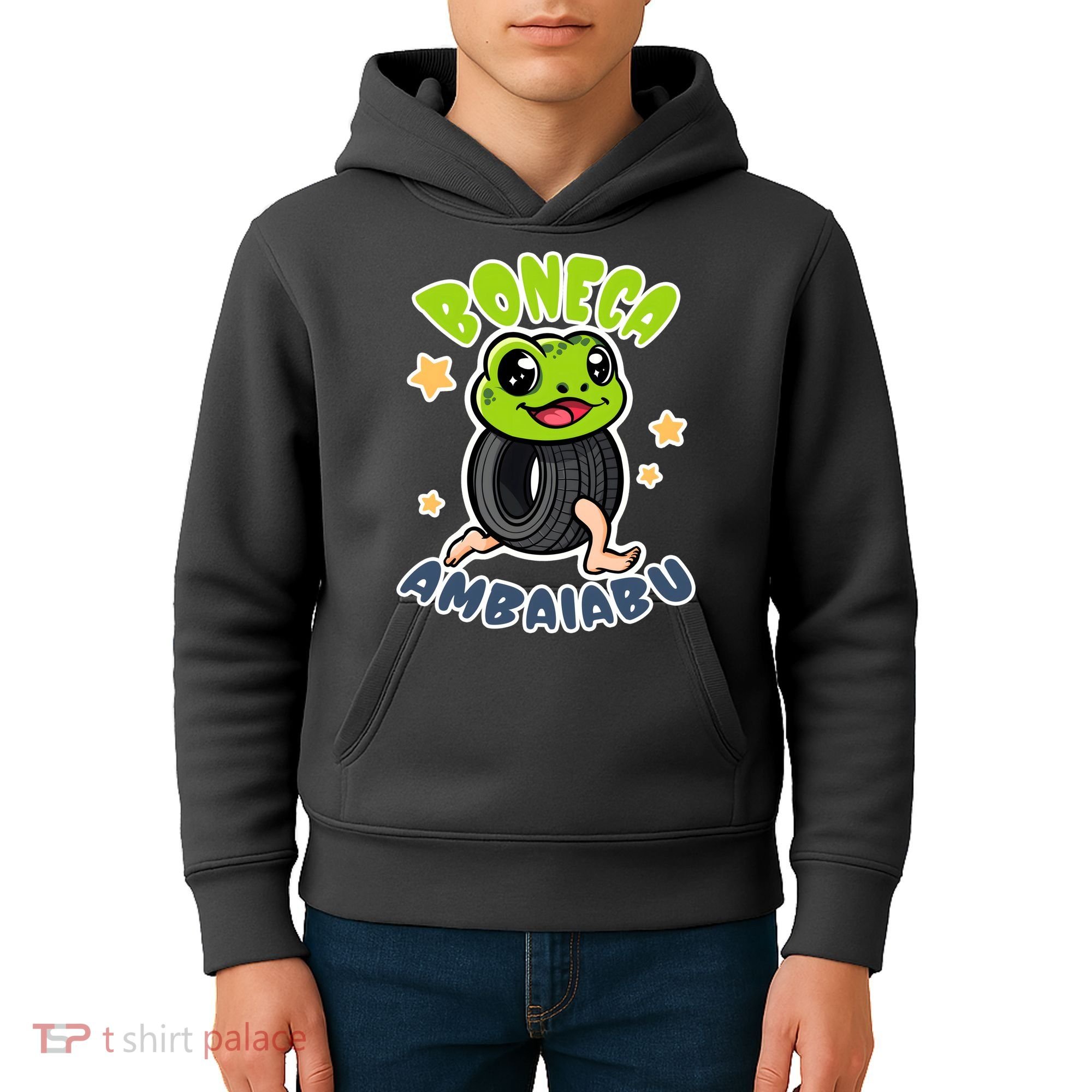 Brainrot Boneca Ambalabu Kids Hoodie
