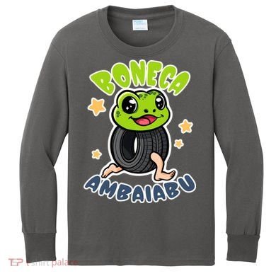 Brainrot Boneca Ambalabu Kids Long Sleeve Shirt