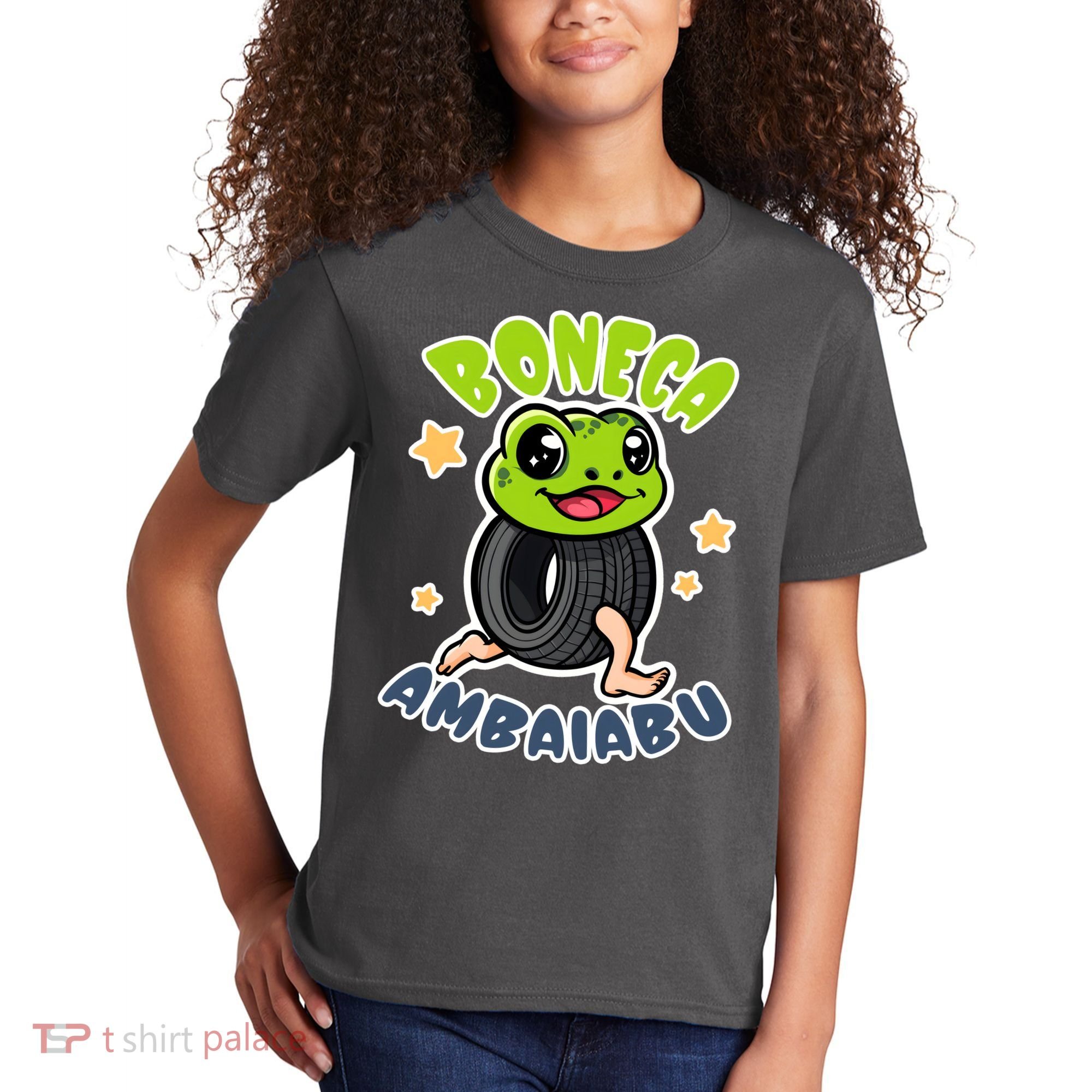 Brainrot Boneca Ambalabu Kids T-Shirt