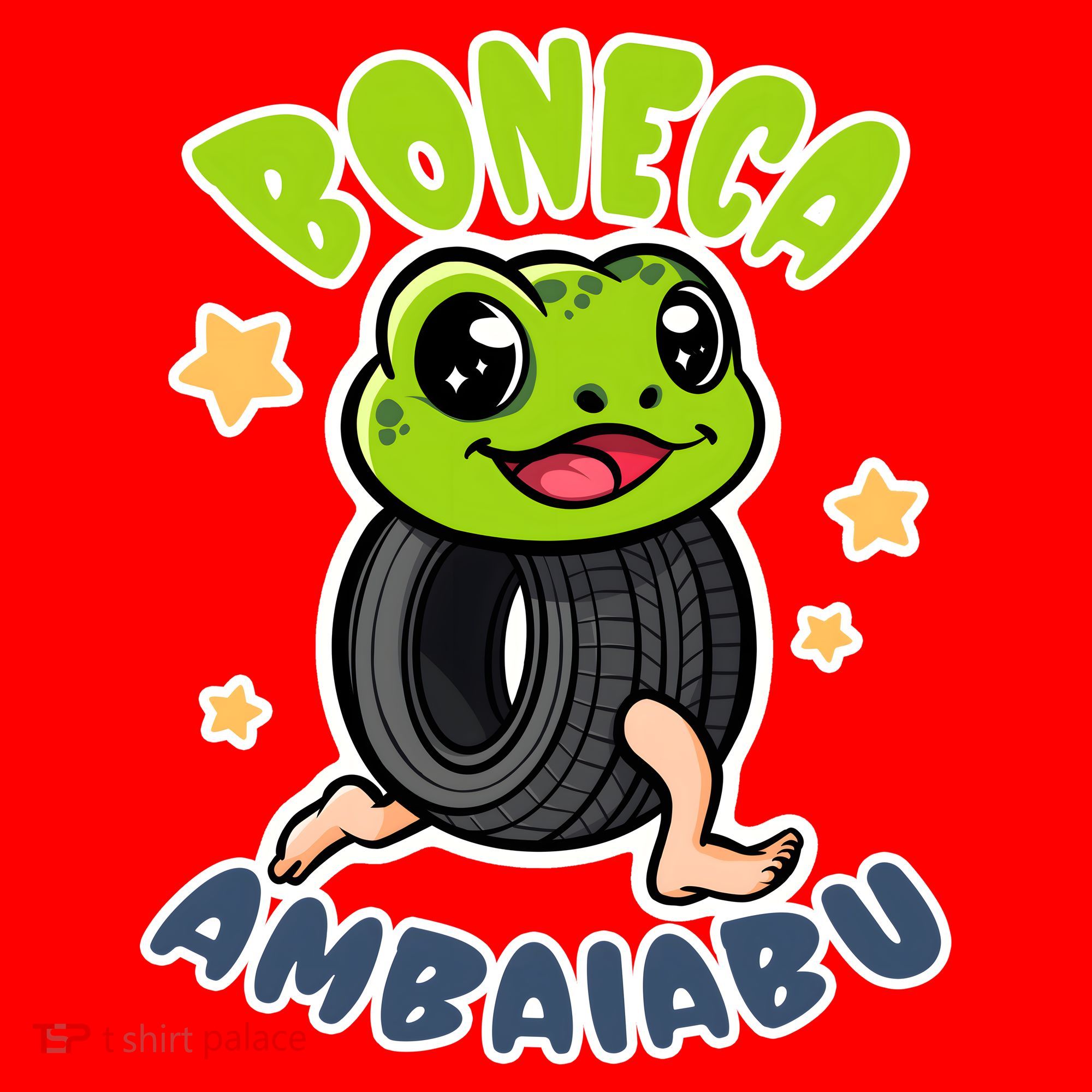 Brainrot Boneca Ambalabu Santa Hat