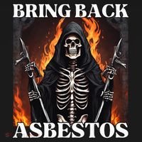 Bring Back Asbestos Funny Cringe Hard Skeleton Visor thumb 3