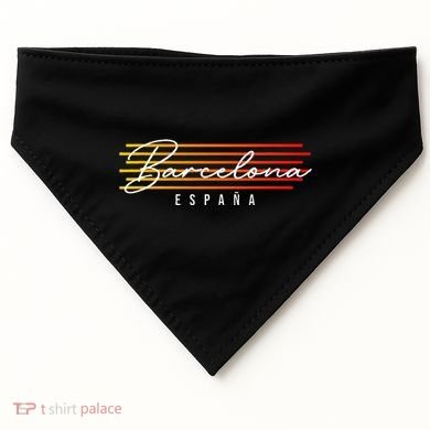 Barcelona USA-Made Doggie Bandana