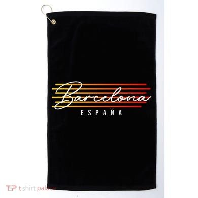 Barcelona Golf Towel