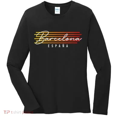 Barcelona Women's Long Sleeve Shirt