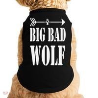 Big Bad and Wolf Funny Wolves Werewolf Cool Dog Doggie Tank thumb 0