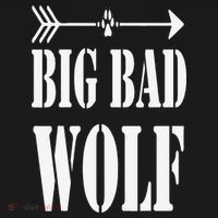 Big Bad and Wolf Funny Wolves Werewolf Cool Dog Bucket Hat thumb 4