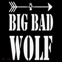 Big Bad and Wolf Funny Wolves Werewolf Cool Dog Pom Pom 12in Knit Beanie thumb 2