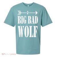 Big Bad and Wolf Funny Wolves Werewolf Cool Dog Sueded Cloud Jersey T-Shirt thumb 0