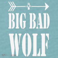 Big Bad and Wolf Funny Wolves Werewolf Cool Dog Sueded Cloud Jersey T-Shirt thumb 2