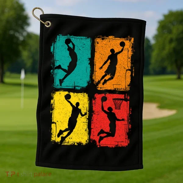 Basketball Golf Towel