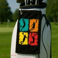 Basketball Golf Towel thumb 2