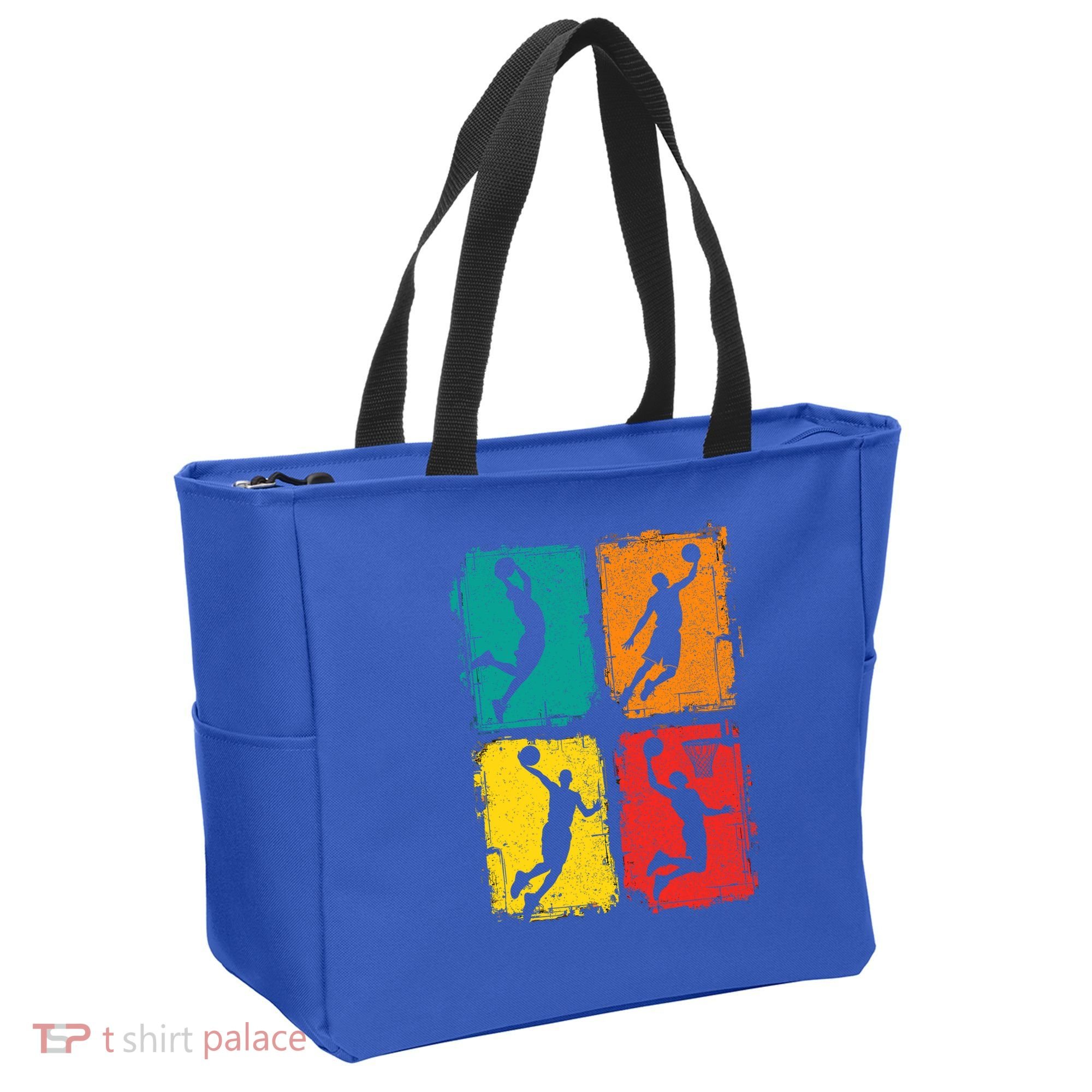 Basketball Tote Bag